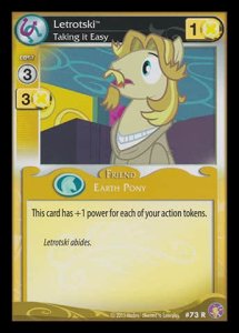 Letrotski *Taking it Easy* (V.1 - Rare) - Absolute Discord