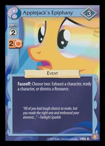 Applejack's Epiphany (V.1 - Rare) - Absolute Discord