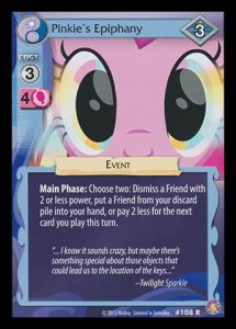 Pinkie's Epiphany (V.1 - Rare) - Absolute Discord