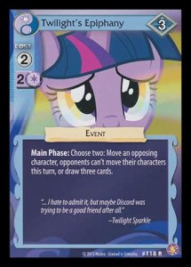 Twilight's Epiphany (V.1 - Rare) - Absolute Discord