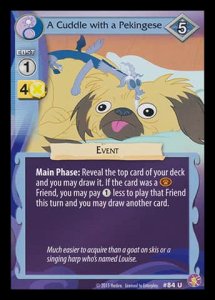 A Cuddle with a Pekingese - Absolute Discord