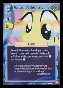 Fluttershy's Epiphany (V.1 - Rare) - Absolute Discord