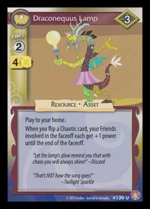 Draconequus Lamp (V.1 - Uncommon) - Absolute Discord