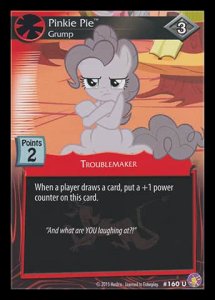 Pinkie Pie *Grump* (V.1 - Uncommon) - Absolute Discord