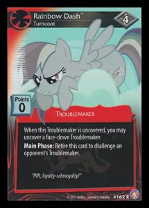 Rainbow Dash *Turncoat* (V.1 - Rare) - Absolute Discord