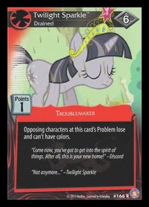 Twilight Sparkle *Drained* (V.1 - Rare) - Absolute Discord