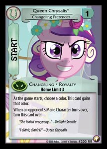 Queen Chrysalis *Changeling Pretender* // Queen Chrysalis *Changeling Pretender* - Equestrian Odysseys
