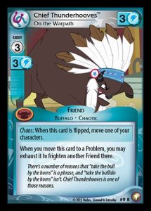 Chief Thunderhooves *On the Warpath* - Equestrian Odysseys