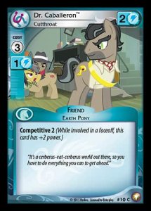 Dr. Caballeron *Cutthroat* - Equestrian Odysseys