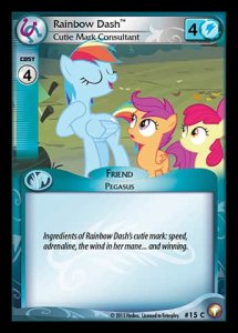 Rainbow Dash *Cutie Mark Consultant* - Equestrian Odysseys