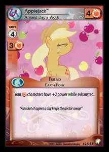 Applejack *A Hard Day's Work* - Equestrian Odysseys