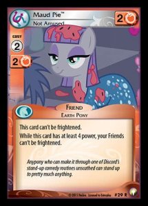 Maud Pie *Not Amused* (V.1 - Rare) - Equestrian Odysseys