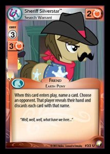 Sheriff Silverstar *Search Warrant* - Equestrian Odysseys