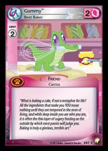Gummy *Best Baker* (V.1 - Common) - Equestrian Odysseys