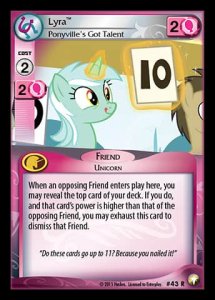 Lyra *Ponyville's Got Talent* (V.1 - Rare) - Equestrian Odysseys