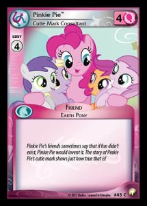 Pinkie Pie *Cutie Mark Consultant* (V.1 - Common) - Equestrian Odysseys