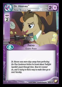 Dr. Hooves *Time Researcher* (V.1 - Common) - Equestrian Odysseys