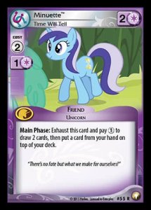 Minuette *Time Will Tell* (V.1 - Rare) - Equestrian Odysseys
