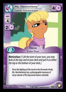 Ms. Harshwhinny *Games Administrator* - Equestrian Odysseys