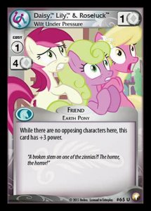 Daisy, Lily, & Roseluck *Wilt Under Pressure* - Equestrian Odysseys