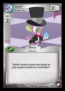 Spike *To the Nines* (V.1 - Common) - Equestrian Odysseys