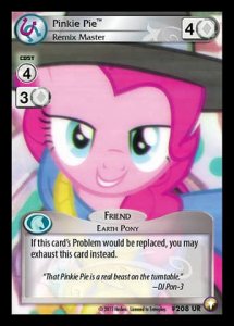 Pinkie Pie *Remix Master* (V.1 - Ultra Rare) - Equestrian Odysseys
