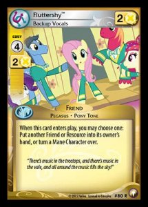 Fluttershy *Backup Vocals* (V.1 - Rare) - Equestrian Odysseys