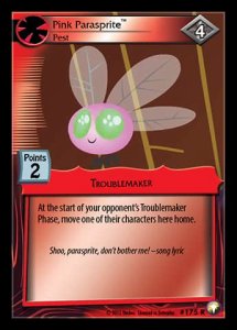Pink Parasprite *Pest* - Equestrian Odysseys