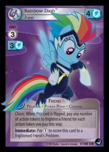 Rainbow Dash *Zapp* (V.1 - Ultra Rare) - High Magic