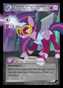Princess Twilight Sparkle *Masked Matter-Horn* - High Magic