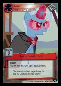 Trixie *Highest Level Unicorn* (V.1 - Ultra Rare) - High Magic
