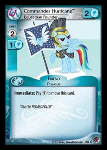 Commander Hurricane *Equestrian Founder* - Marks in Time