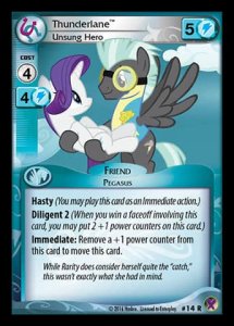 Thunderlane *Unsung Hero* (V.1 - Rare) - Marks in Time