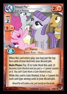 Maud Pie *Just a Pebble* - Marks in Time