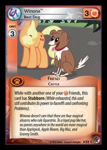 Winona *Best Dog* - Marks in Time