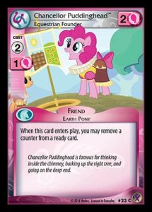 Chancellor Puddinghead *Equestrian Founder* - Marks in Time