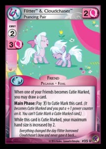 Flitter & Cloudchaser *Prancing Pair* - Marks in Time