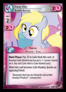 Party Filly *Bubble Burster* - Marks in Time