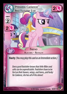 Princess Cadance *Best Foalsitter Ever* - Marks in Time