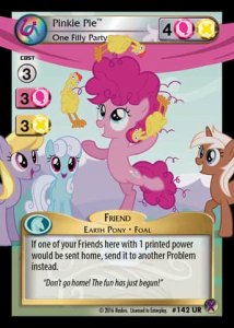 Pinkie Pie *One Filly Party* - Marks in Time