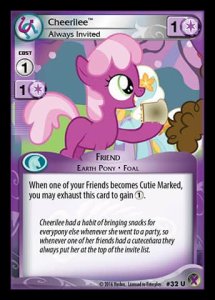 Cheerilee *Always Invited* - Marks in Time