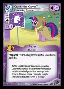 Clover the Clever *Equestrian Founder* - Marks in Time