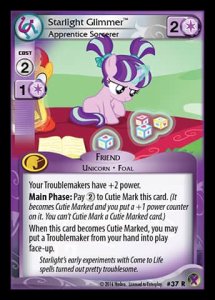 Starlight Glimmer *Apprentice Sorcerer* (V.1 - Rare) - Marks in Time