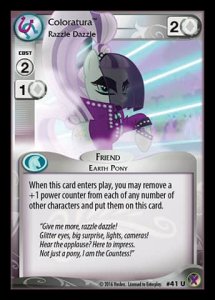 Coloratura *Razzle Dazzle* (V.1 - Uncommon) - Marks in Time