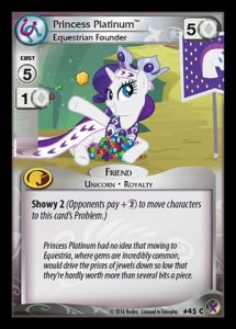 Princess Platinum *Equestrian Founder* - Marks in Time