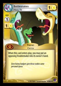 Battlesnakes *Hissy Fit* - Marks in Time