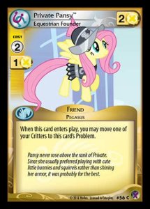 Private Pansy *Equestrian Founder* - Marks in Time