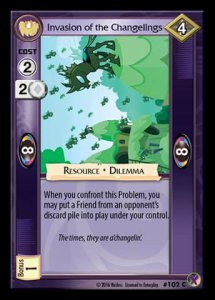 Invasion of the Changelings - Marks in Time