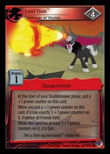 Lord Tirek *Destroyer of Worlds* - Marks in Time