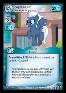 Night Glider *Swooper Duper* - Defenders of Equestria